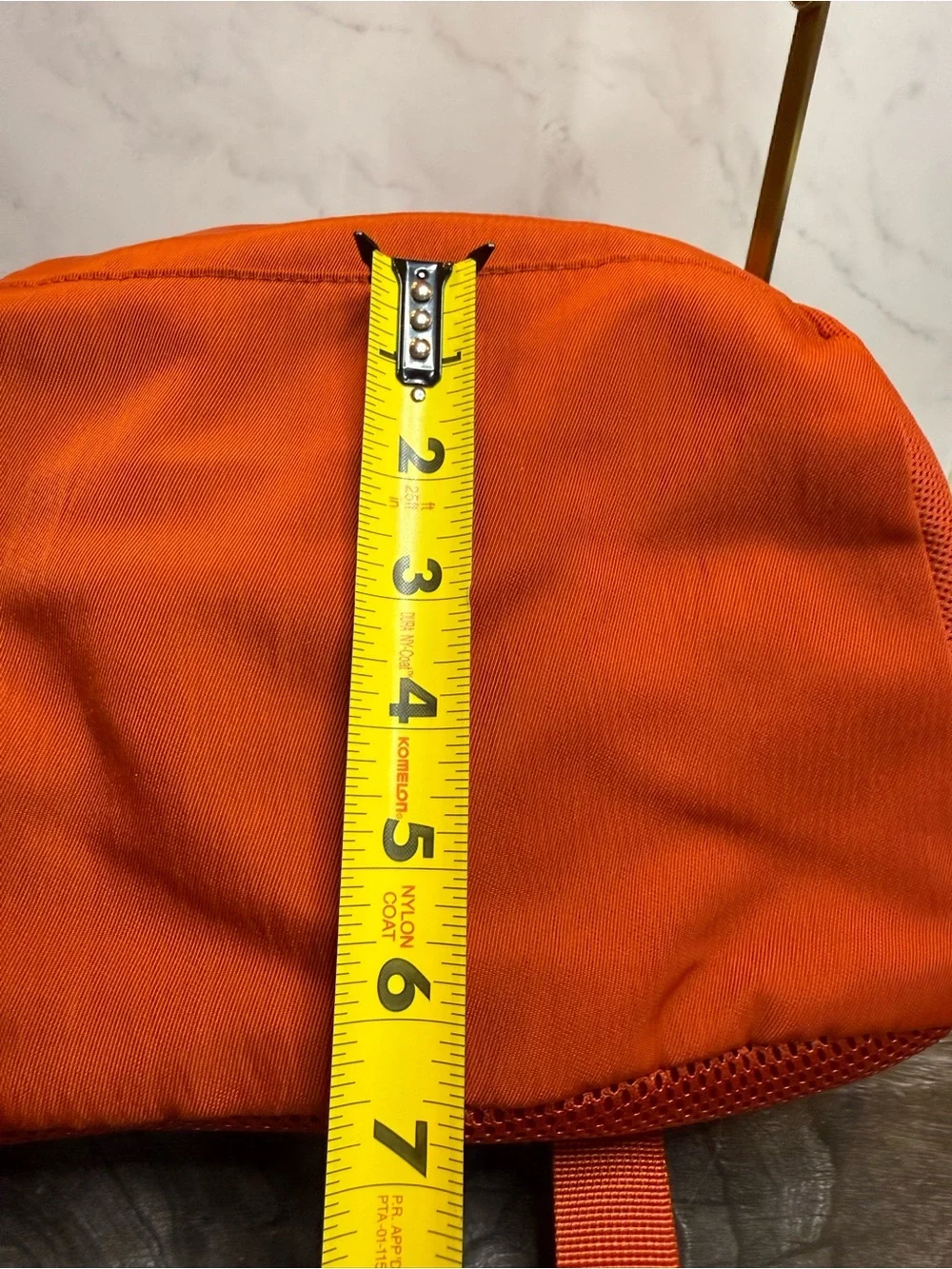 Fabletics The Only Backpack Orange NWT Multi Pocket Laptop Backpack